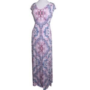 Pink And Blue Maternity Dress for Sale up to 90% Off: Poshmark
